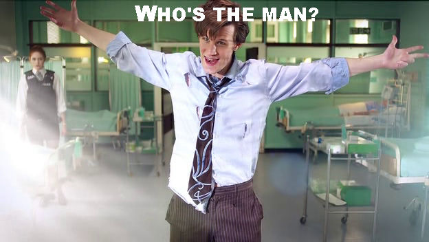 Doctor Who - Who's the man? - Screenshot from Season 5 Episode 1